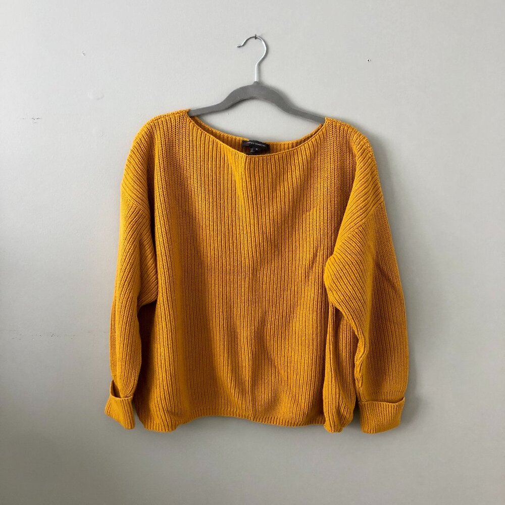 French Connection cotton knit sweater